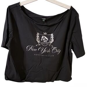 Wild Fable Off The Shoulder Boxy Tee